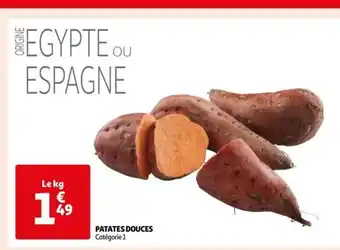 Auchan Supermarché PATATES DOUCES offre