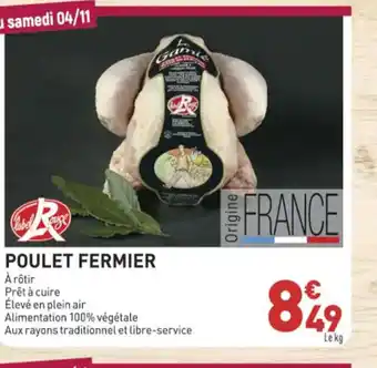 Grand Frais POULET FERMIER offre