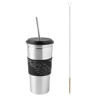 IKEA Lånespelare gobelet av couv et paille, noir offre