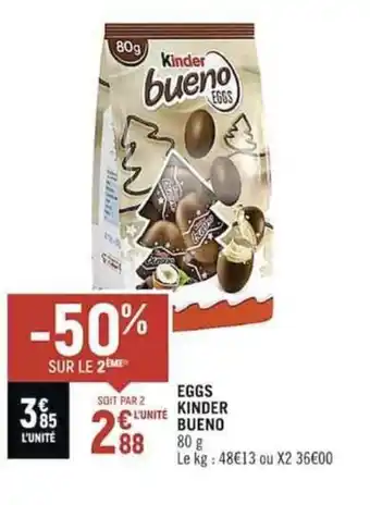 Casino Shop EGGS KINDER BUENO offre