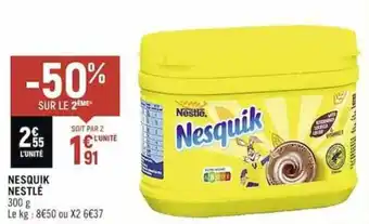 Casino Shop NESQUIK NESTLÉ offre