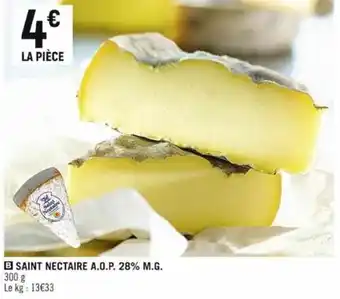 B SAINT NECTAIRE A.O.P. 28% M.G.