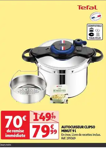Auchan AUTOCUISEUR CLIPSO MINUT 91 offre