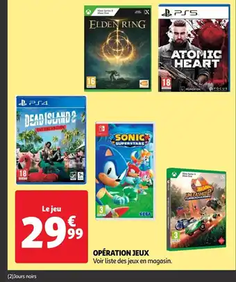 Auchan OPÉRATION JEUX offre