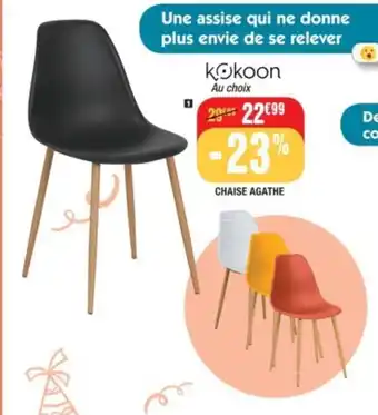 La Foir'Fouille CHAISE AGATHE offre