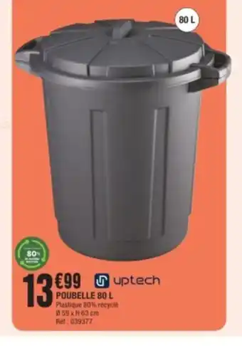 La Foir'Fouille POUBELLE 80 L offre
