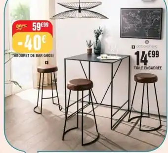 La Foir'Fouille TABOURET DE BAR GHOSI offre