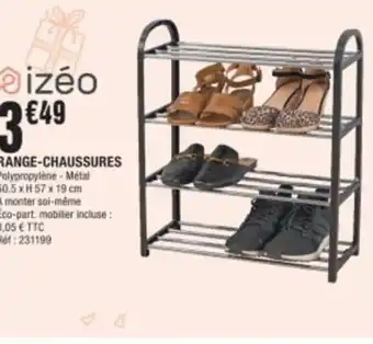 La Foir'Fouille RANGE-CHAUSSURES offre