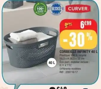 La Foir'Fouille CORBEILLE INFINITY 40 L offre