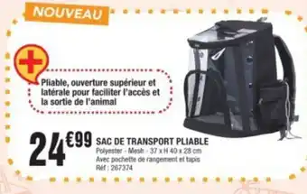 La Foir'Fouille SAC DE TRANSPORT PLIABLE offre