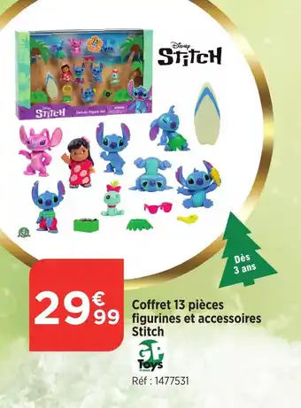 Bi1 Coffret 13 pièces 99 figurines et accessoires offre