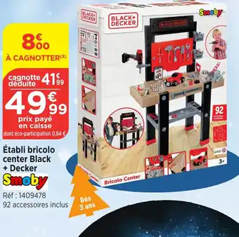 Etabli brocolo center black + decker