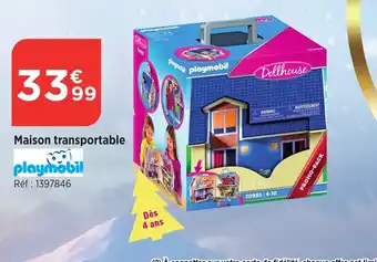 Maison transportable playmobil