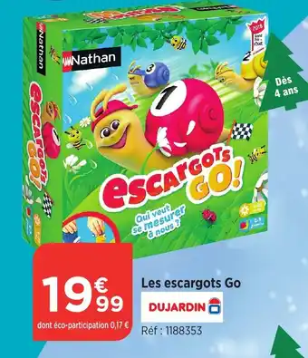 Bi1 Les escargots Go offre