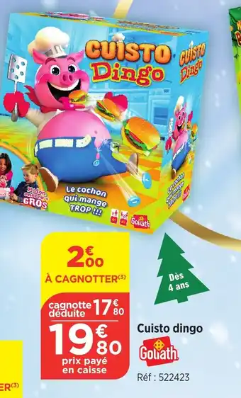 Bi1 Cuisto dingo offre