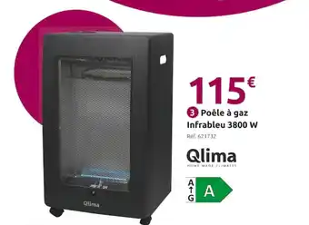 Mr Bricolage Poêle à gaz Infrableu 3800 W offre
