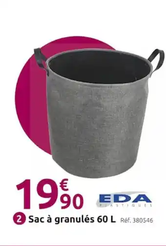 Mr Bricolage Sac à granulés 60 L offre
