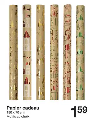 Zeeman Papier cadeau offre