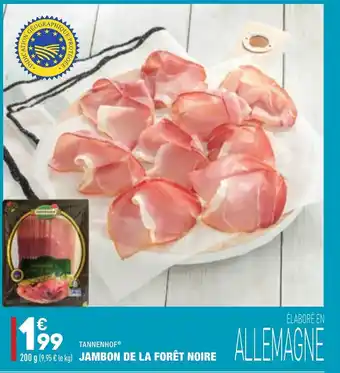 ALDI Jambon de la forêt noire offre