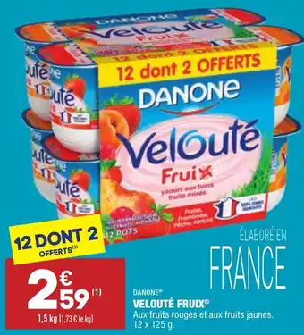ALDI Velouté fruix offre