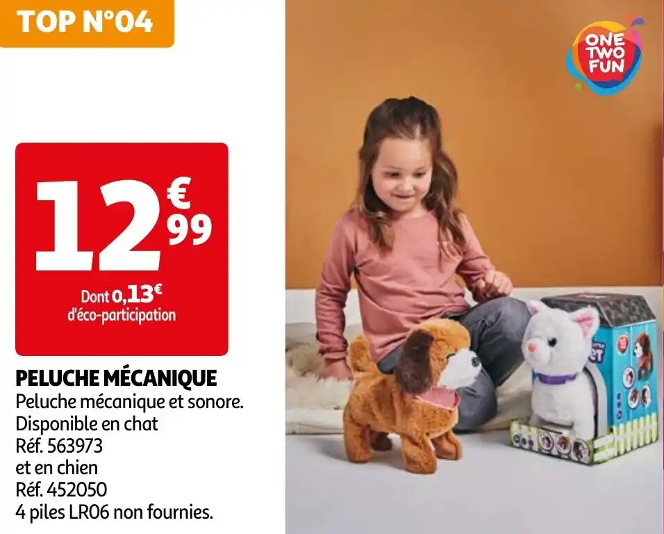 auchan peluche licorne