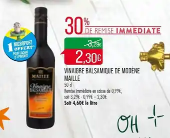 Vinaigre balsamique de modène maille