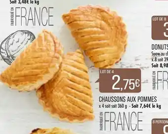 Match Chaussons aux pommes offre