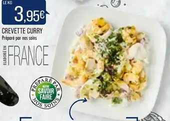 Match Crevette curry offre