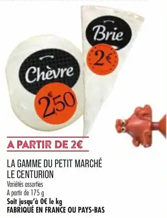 Match La gamme du petit marché le centurion offre