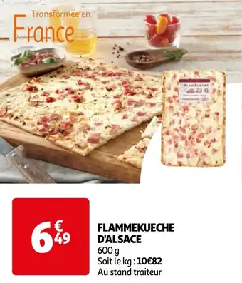 Auchan FLAMMEKUECHE D'ALSACE offre