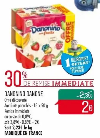 Match Danonino danone offre