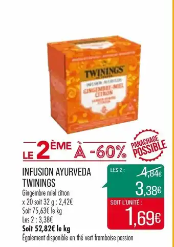 Infusion ayurveda twinings