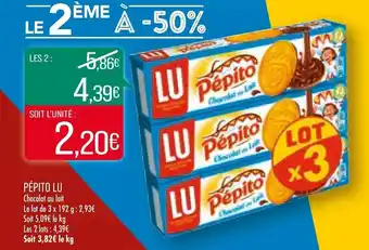 Match Pépito lu offre