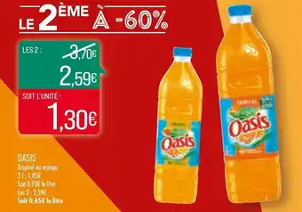 Match Oasis offre