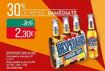Match Desperados sans alcool offre