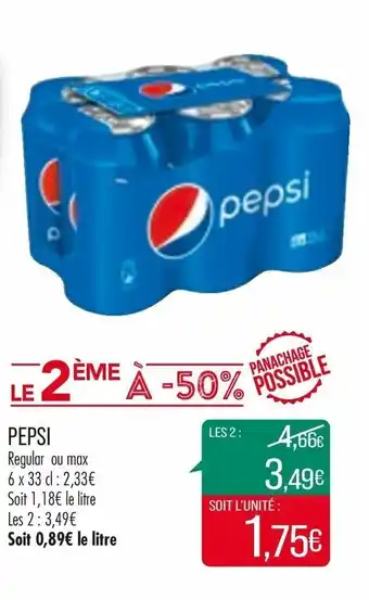 Match Pepsi offre