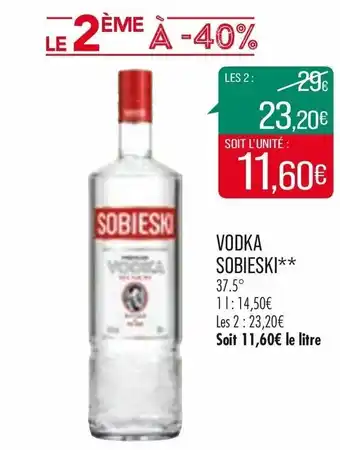 Vodka sobieski