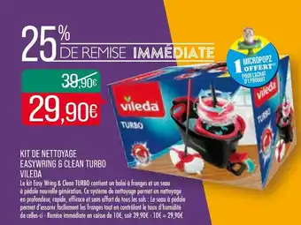 Match Kit de nettoyage easywring & clean turbo vileda offre