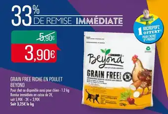Grain free riche en poulet beyond