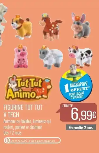 Match Figurine tut tut v tech offre