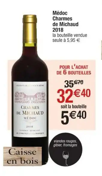 Cora x Carrefour Médoc charmes de michaud 2018 offre