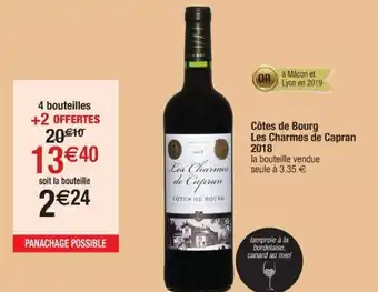 Cora x Carrefour Côtes de bourg offre