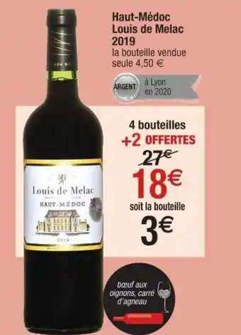 Haut-médoc louis de melac 2019