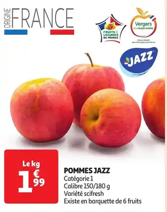 Auchan POMMES JAZZ offre