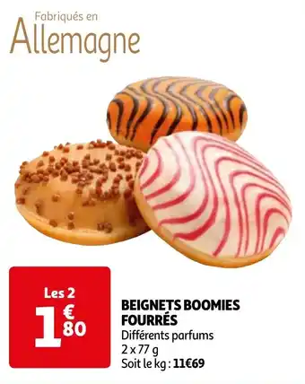 Auchan BEIGNETS BOOMIES FOURRÉS offre