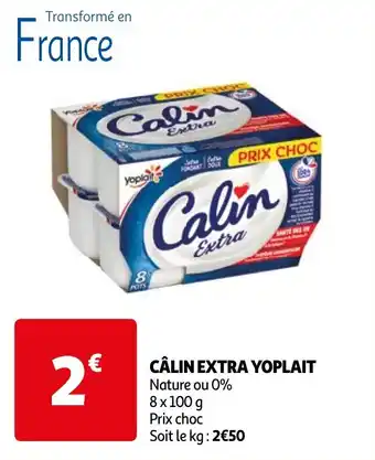 Auchan CÂLIN EXTRA YOPLAIT offre
