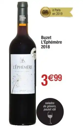Buzet l'éphémère 2018