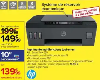 Carrefour Imprimante multifonctions tout-en-un offre