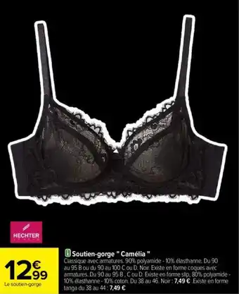 Carrefour Soutien-gorge "Camélia " offre