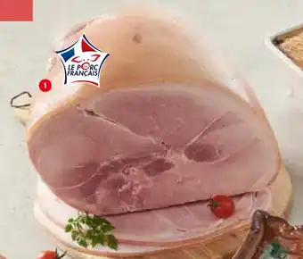 Jambon cuit de porc fermier LA FERME DE CHALLONGES